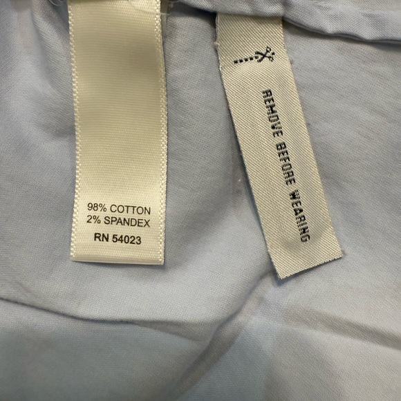 Banana Republic button up shirt. Baby blue. Size S - Picture 9 of 9